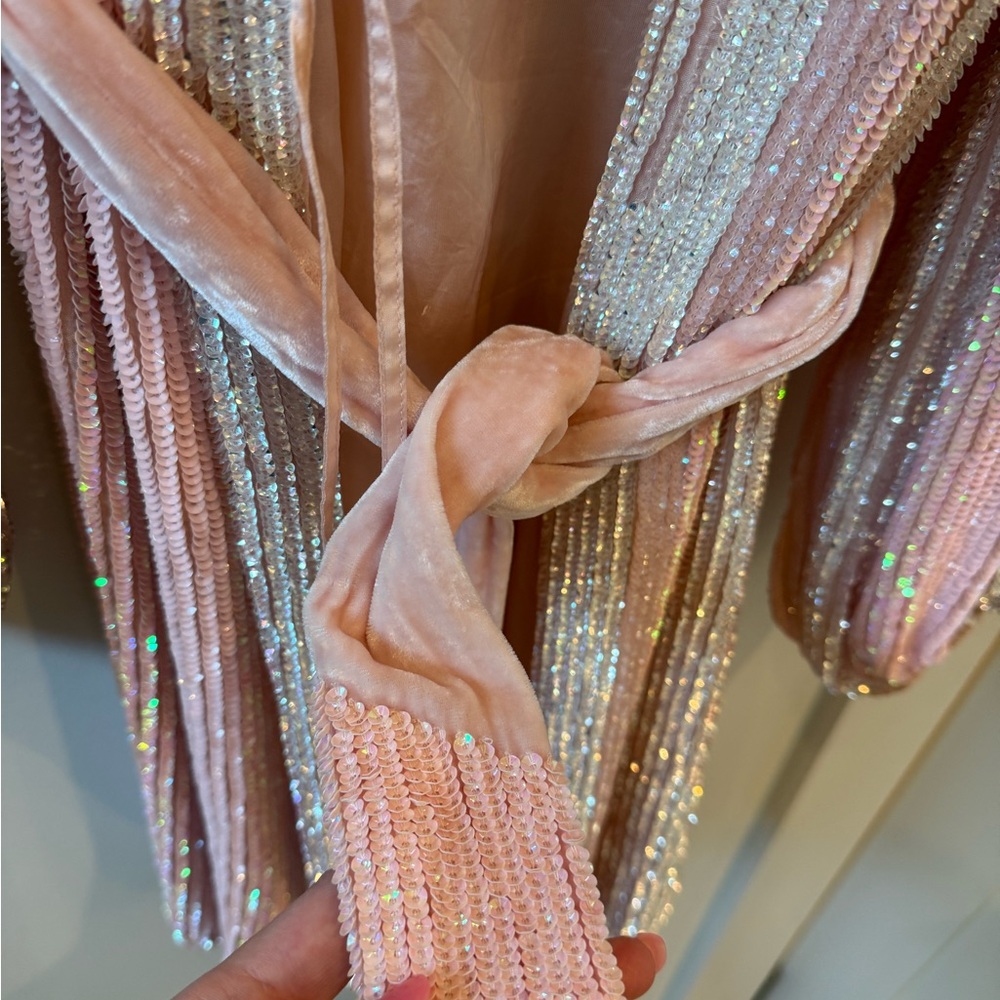 Retrofete Gabrielle sequin robe dress - Picture 3 of 6